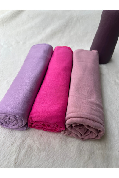 shalby Hijab Combed Cotton Shawl (Set of 3) Jersey Fabric