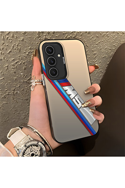 Hontinga حافظة صلبة رفيعة مضادة للسقوط بنمط BMW متوافقة مع هاتف سامسونج جالاك...