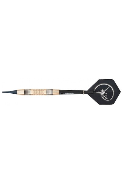 UNICORN Set of 3 Soft Tip Darts, Unicorn, 17 g, Gold/Black