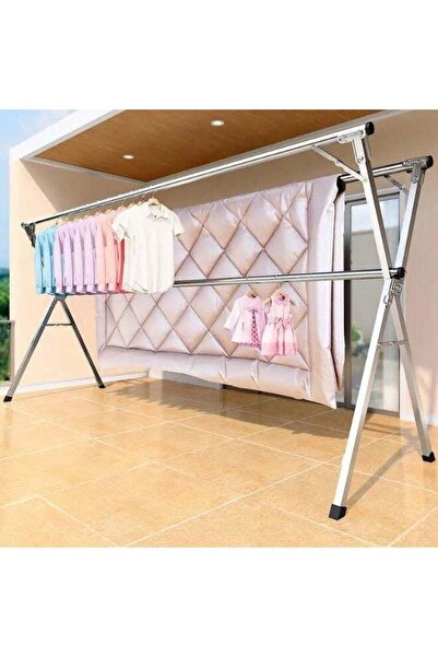 Twinkle Mart Upgraded Stainless Steel Laundry Drying Rack with Wheels