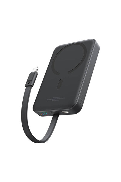 Baseus Mini Bayern Edition Power Bank, 10000mAh, 30W, Wireless, Black