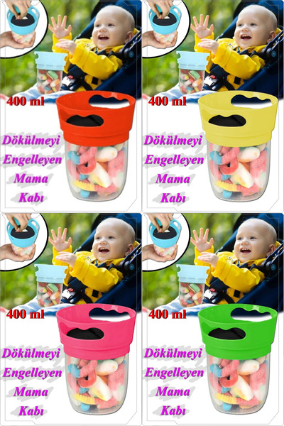 Şahane Pazar Dökülmeyi Önleyen Atıştırma ve Mama Kabı