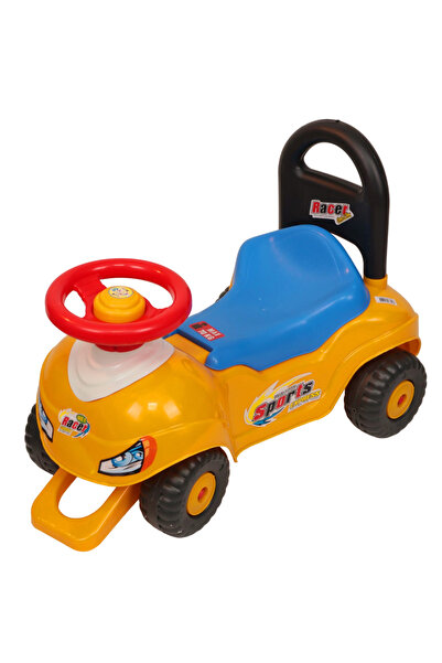 FeyzaDesign Minik Dönüşlü Çocuk Araba, Eğlenceli ve Güvenli İlk Adım Oyunu