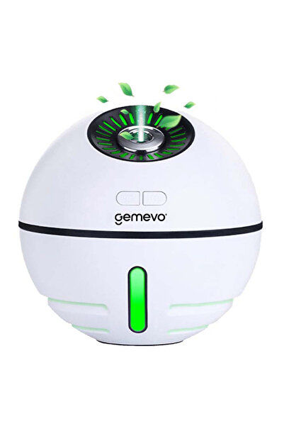 gemevo Gemevo® 3-in-1 ultrasonic air humidifier with mini fan and desk lamp, ...