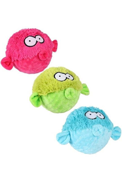 Ebi Coockoo Gary TPR Squeaker Ball Dog Toy - BLUE/17X20X12CM