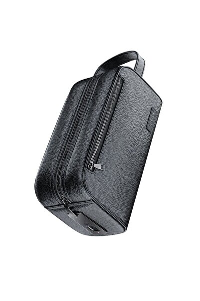 Green Lion Liora Fingerprint Bag with Leather Strip & LED Indicator