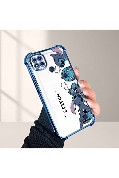 CASEVIBE Redmi 9C Uyumlu Karikatür Stitch Desenli Çökmeye Dayanıklı Telefon K...