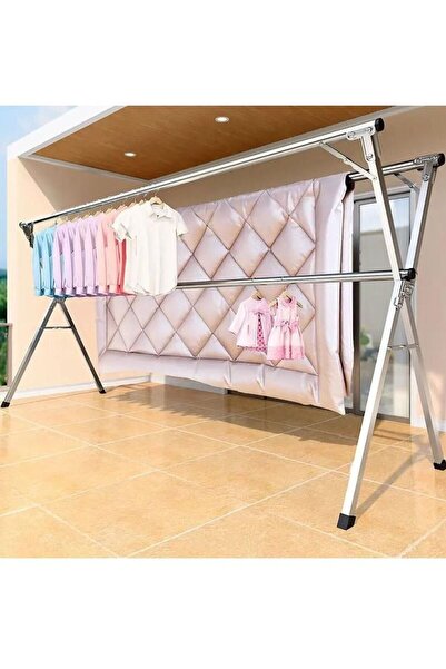 Twinkle Mart Foldable Clothes Drying Rack for Indoor and Outdoor