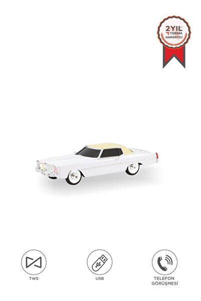 Torima Bluetooth Hoparlör Retro Klasik Araba Tasarımlı 10W FM USB TWS Speaker...