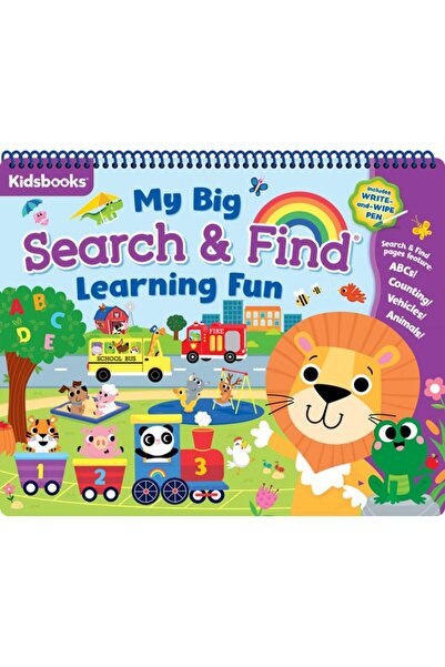 Book Boss لوحة البحث والاكتشاف التعليمية الحلزونية (لوحة أرضية)