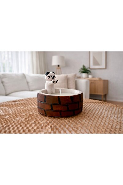 Roxie Isınan Kedi Mumluk (Mum Hediyeli)