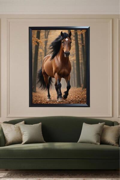 LUXRN Pictură murală premium cu tematică de colecție, laminată și înrămată