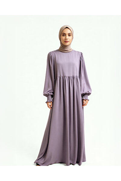 nevmira Balloon Sleeve Dress