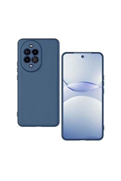 Gpack Huawei Nova 14 uyumlu Kılıf Mara Lansman Soft Silikon İçi Kadife Lacivert