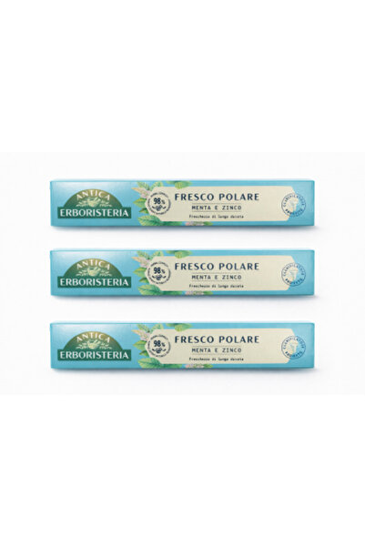 Antica Erboristeria Set of 3 Fresco Polare Toothpaste – Mint and Zinc