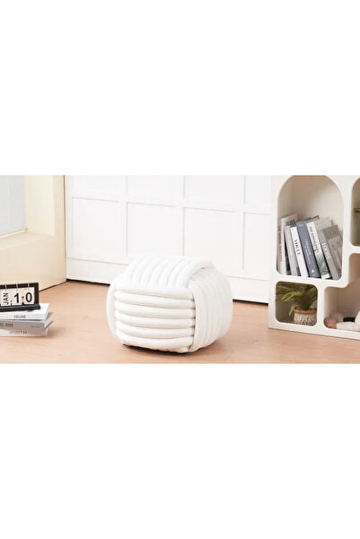 Mobila ABC Taburet P 030, Alb