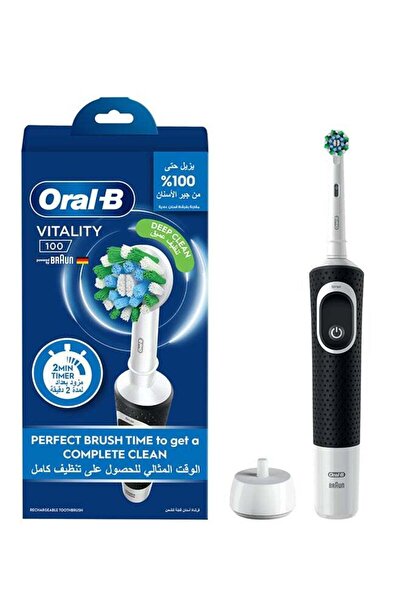 Oral-B Vitality 100 Electric Rechargeable Toothbrush Black