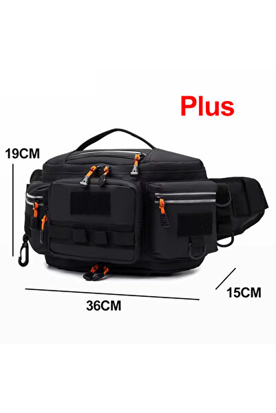 Choice Plus Black Camping Cycling Chest Bag Tactical Outdoor Sports Hiking Hu...