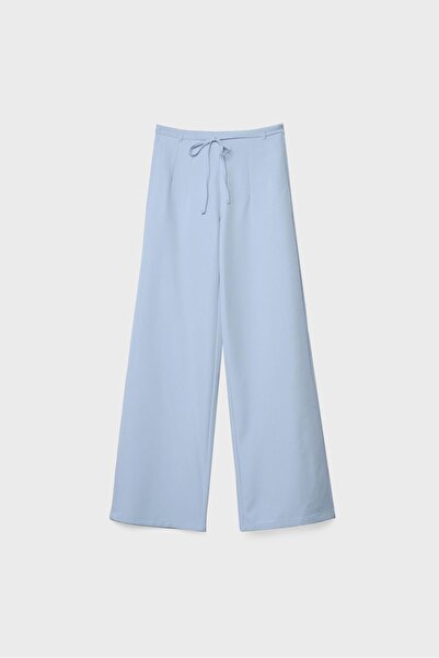 Stradivarius Smart trousers with bow detail