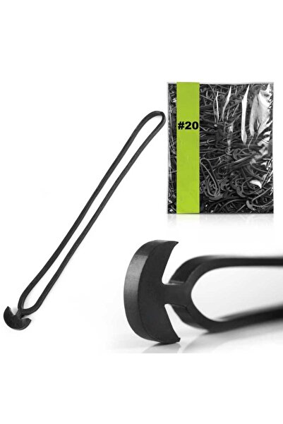 Narpo Set of 8 Tree fix elastic anchor type binding tape, 20 cm, rubber, UV r...