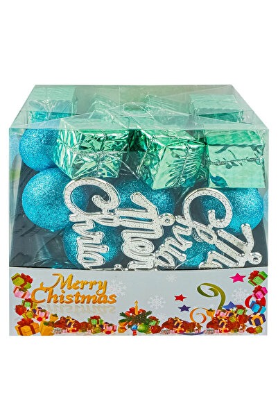 OEM Set of 42 Christmas Tree Globes, Blue