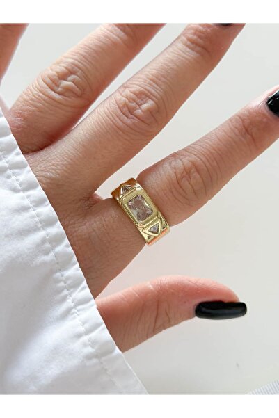 CHARMLUCKY Baget Stone Ring (Adjustable)