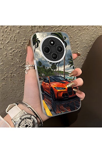 Hontinga غطاء حماية صلب نحيف مضاد للسقوط بنمط سيارة كلاسيكية متوافق مع Redmi ...