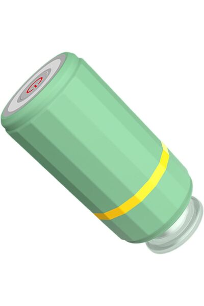 wei inox Mini aparat vidat, 5W, incarcare USB, plastic, verde, 11x5 cm