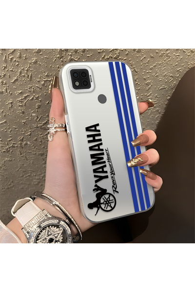 Hontinga حافظة صلبة رفيعة مضادة للسقوط متوافقة مع Poco C31 بنمط BMW