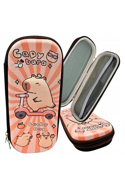 Other School Pencil Case Capybara Scooter For School Organizer For Supplies C...