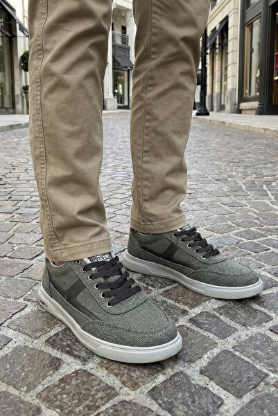 Ekonomik Ayakkabı Dakır's Orthopedic Sole Summer Men's Linen Casual Sports Shoes