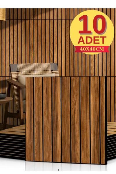 Renkli Duvarlar 10 Adet 40cmx40cm Kendinden Yapışkanlı SXP Akustik Duvar Pane...