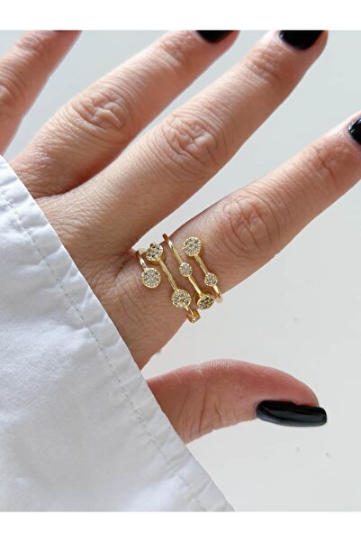 CHARMLUCKY Stone Spiral Ring