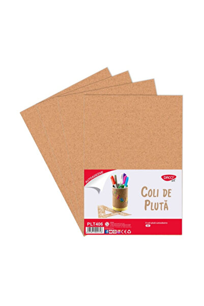 daço Coli de pluta A4 set 6 autoadezive Daco (PLT406)