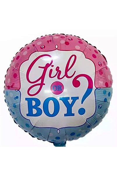 Balloon Balloon Gender Reveal Boy or Girl 45cm
