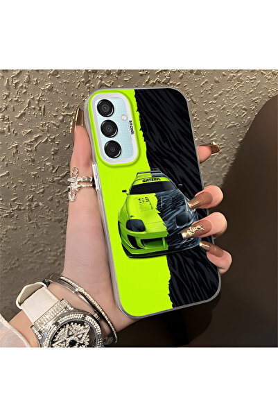 Hontinga حافظة صلبة رفيعة مضادة للسقوط بنمط لامبو متوافقة مع هاتف سامسونج جال...