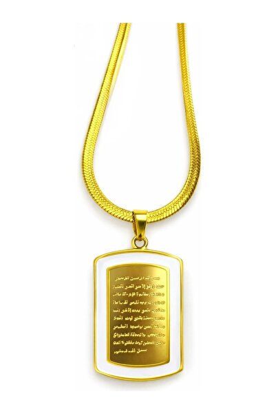 Vipfoni قلادة أيتيل كرسي الإيطالية المصنوعة من الفولاذ المقاوم للصدأ مع سلسلة