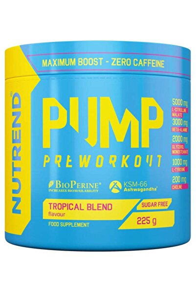 Nutrend مكمل غذائي قبل التمرين بنكهة استوائية، 225 غرام