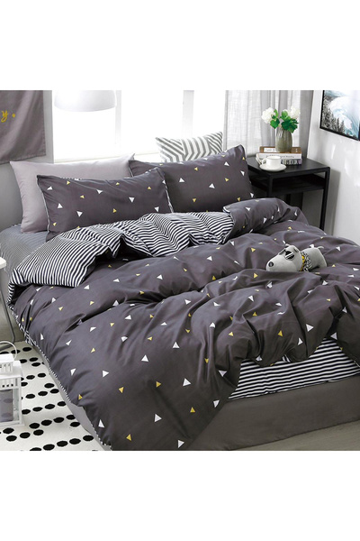 OEM Bed linen 230x250 for double bed 2 people, 4 pieces, Satin cotton, DREAM-...