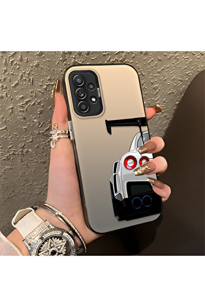 Hontinga حافظة صلبة رفيعة مضادة للسقوط بنمط السيارة متوافقة مع هاتف سامسونج ج...