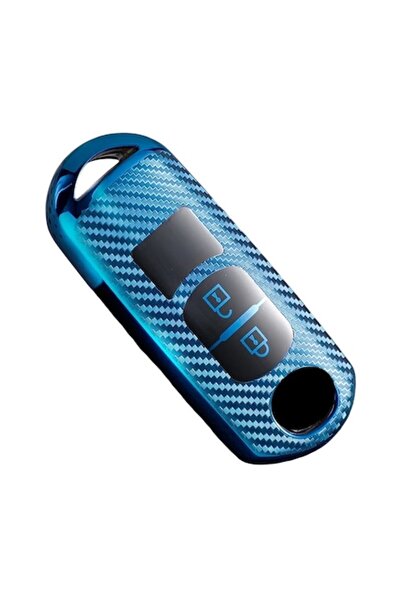 OEM Husa cheie pentru Mazda 2 3 5 6 Axela Atenza CX3 CX5 CX7 CX9 Albastru Carbon