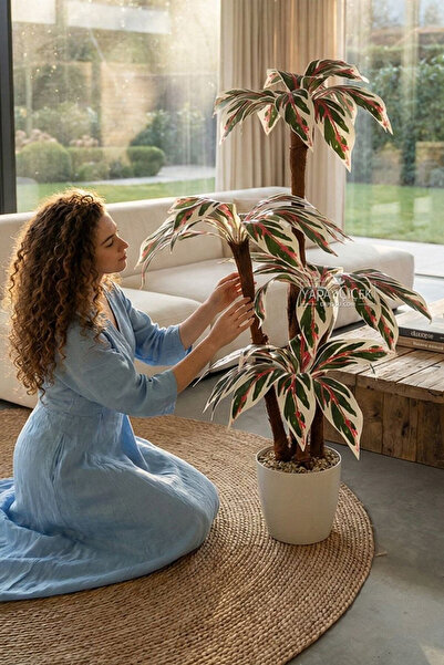 Yapay Çiçek Deposu Bodur Yapay Ağaç Cordyline 120 cm Model 3