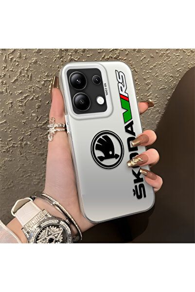 Hontinga حافظة صلبة رفيعة مضادة للسقوط بنمط AMG متوافقة مع هاتف Redmi Note 13