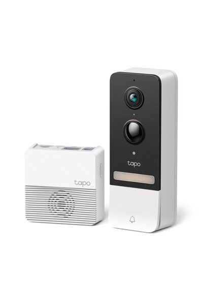 TP-LINK Kit videointerfon exterior IP WiFi TAPO D230S1, 5 MP, IR 7.6 m, micro...