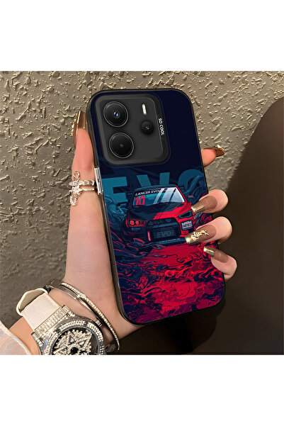 Hontinga حافظة صلبة رفيعة مضادة للسقوط بنمط السيارة الكلاسيكية متوافقة مع هات...