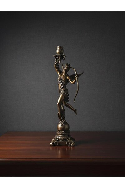 Elips Hediyelik BRONZE MELEK MUMLUK 45 CM