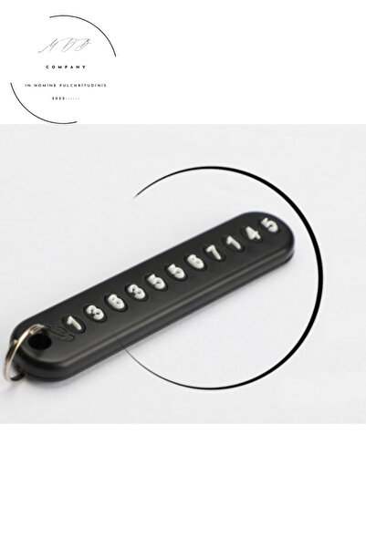 FORSEİ LUCA Mini Keychain Multi-Purpose Numberer for Bag Car