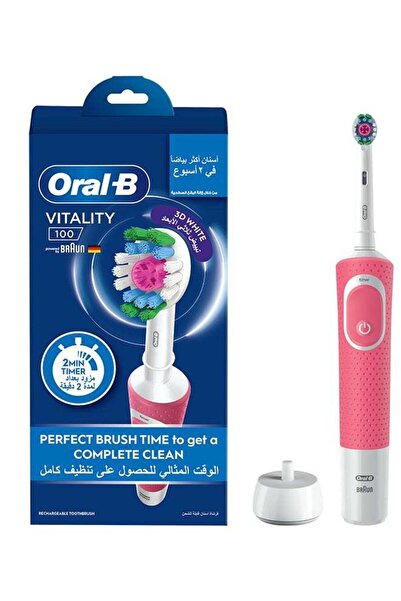 Oral-B Vitality Rechargeable Electric Toothbrush Pink
