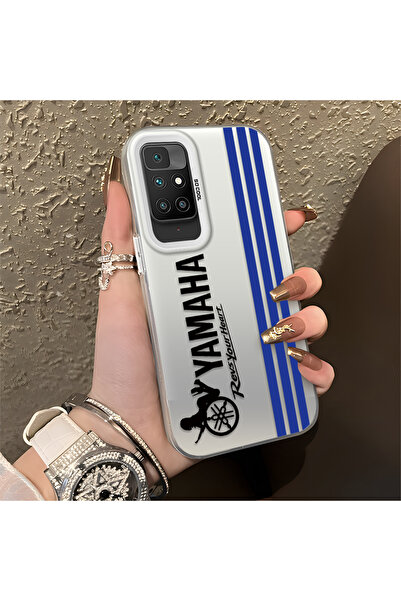 Hontinga حافظة صلبة رفيعة مضادة للسقوط متوافقة مع هاتف Redmi 10 2022 بنمط BMW