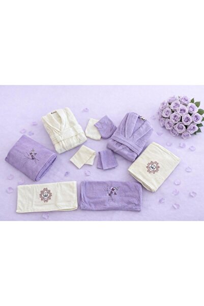 Inovius Set 10 piese Matrimoniale din Bumbac 100%